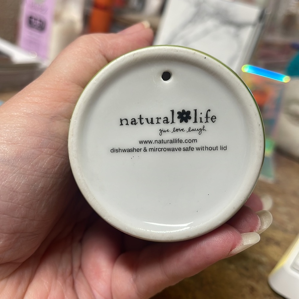 Natural Life Think Happy Mug - Picture 7 of 7